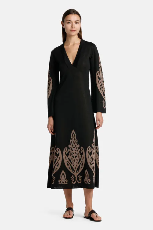 Dresses and Jumpsuits Luisa Spagnoli Women Colognola Colognola BlackTobacco