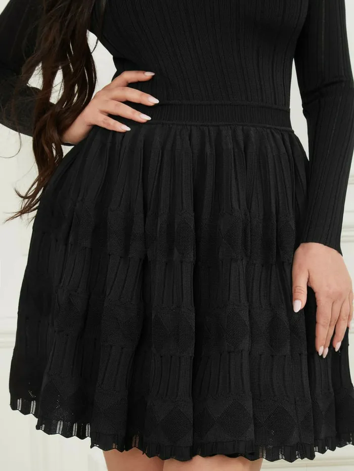 Dresses and Jumpsuits Tempo Sweater Dress Black GUESS Women