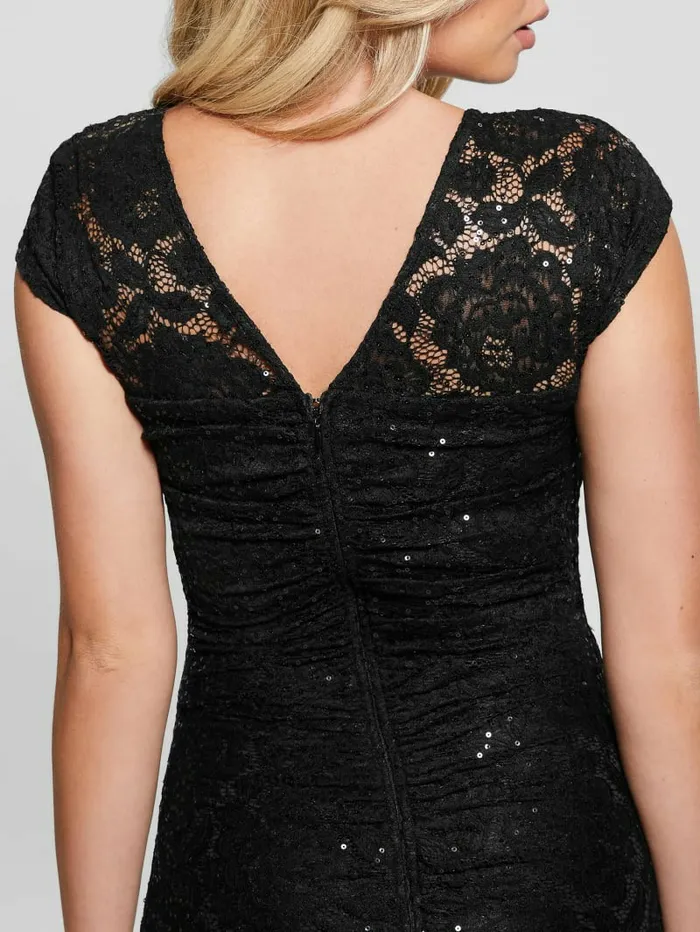 Dresses and Jumpsuits Women Ariel Lace Dress Black GUESS Dresses and Jumpsuits Women Ariel Lace Dress Black GUESS