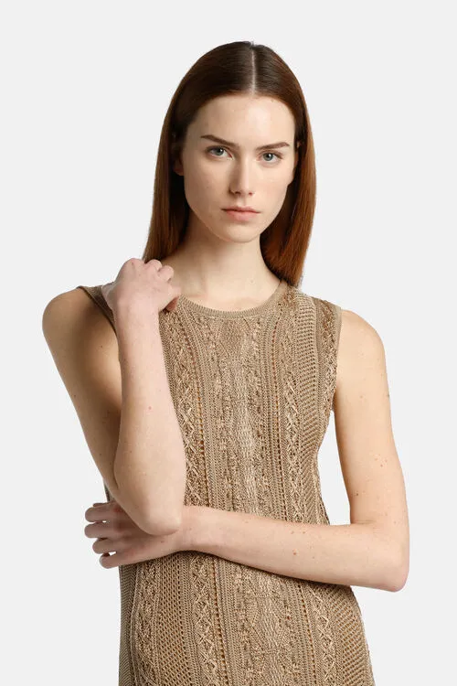 Dresses and Jumpsuits Women Luisa Spagnoli Canape Canape Camel