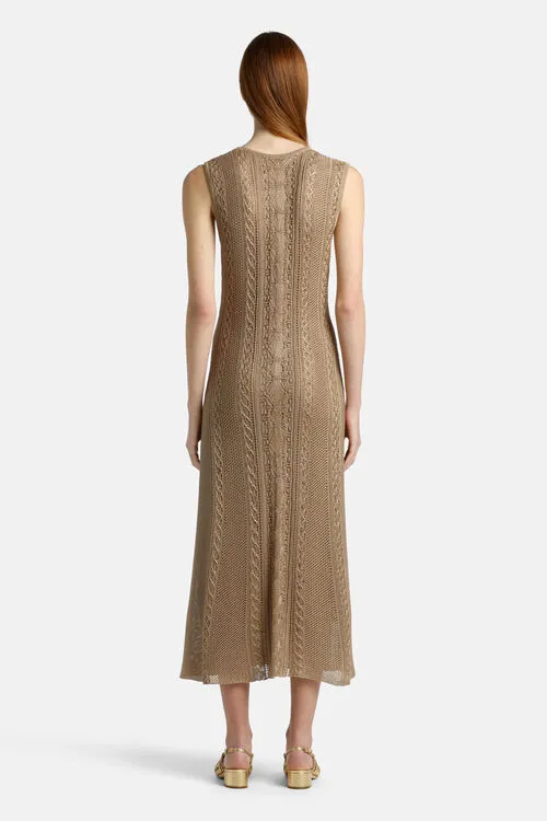 Dresses and Jumpsuits Women Luisa Spagnoli Canape Canape Camel Dresses and Jumpsuits Women Luisa Spagnoli Canape Canape Camel