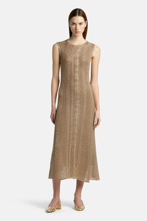 Dresses and Jumpsuits Women Luisa Spagnoli Canape Canape Camel Dresses and Jumpsuits Women Luisa Spagnoli Canape Canape Camel