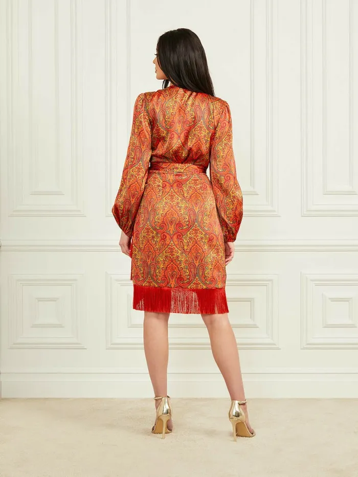 Dresses and Jumpsuits Women Morris Paisley Dress Morris Paisley Print GUESS Dresses and Jumpsuits Women Morris Paisley Dress Morris Paisley Print GUESS