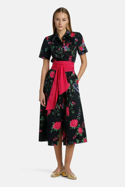 Dresses and Jumpsuits Women Pratolina Pratolina BlackFuchsia Luisa Spagnoli