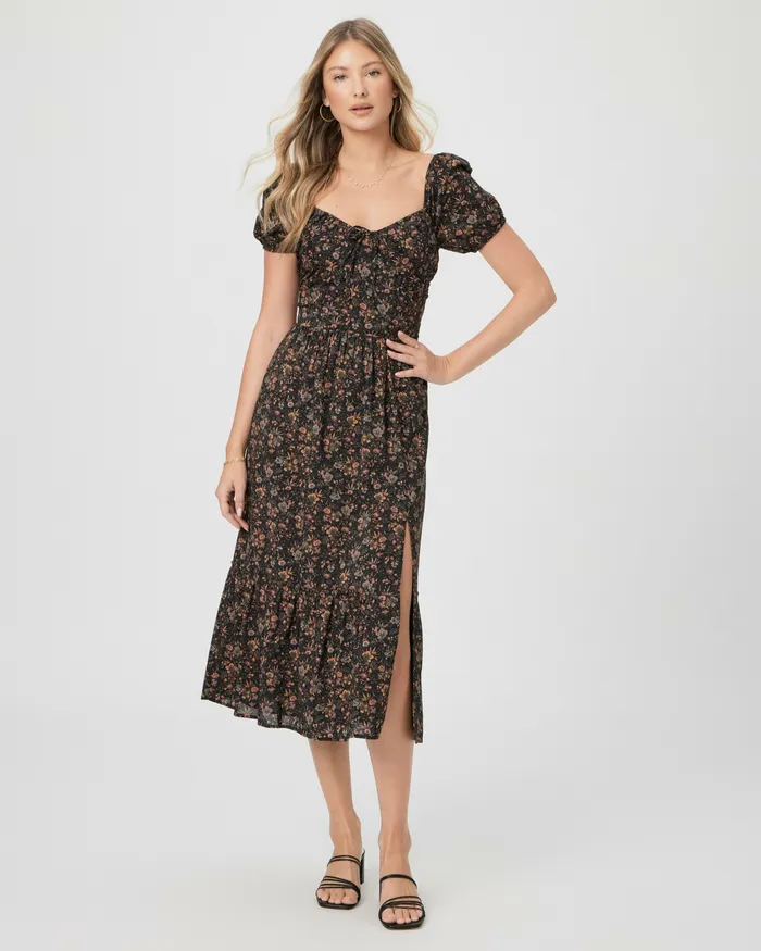 Dresses Women Otienne Dress 8211 Black Multi PAIGE