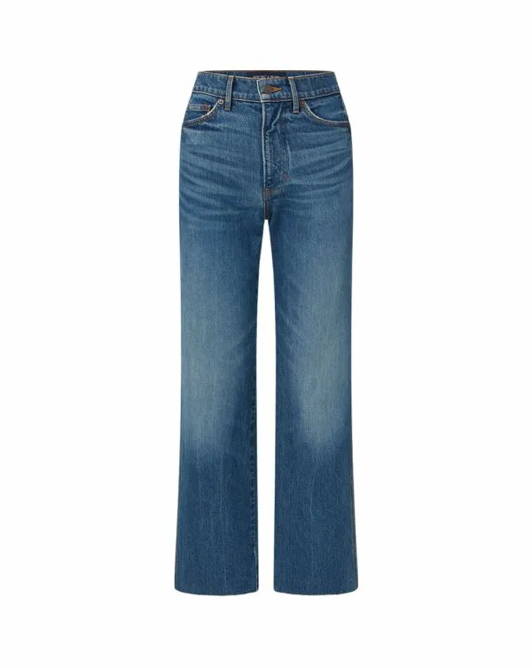 Dylan Raw Hem StraightLeg Jean Evening Dusk Women Veronica Beard Jeans Dylan Raw Hem StraightLeg Jean Evening Dusk Women Veronica Beard Jeans