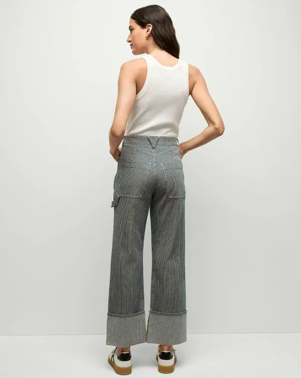 Dylan Striped Cargo StraightLeg Jean Solstice Stripe Women Veronica Beard Jeans Dylan Striped Cargo StraightLeg Jean Solstice Stripe Women Veronica Beard Jeans