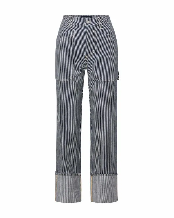 Dylan Striped Cargo StraightLeg Jean Solstice Stripe Women Veronica Beard Jeans Dylan Striped Cargo StraightLeg Jean Solstice Stripe Women Veronica Beard Jeans