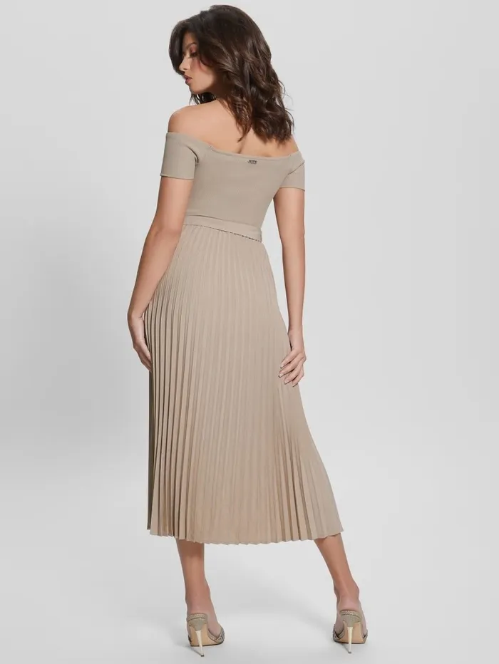 Eco Erynn Belted Dress Summer Clay Dresses and Jumpsuits GUESS Women Eco Erynn Belted Dress Summer Clay Dresses and Jumpsuits GUESS Women