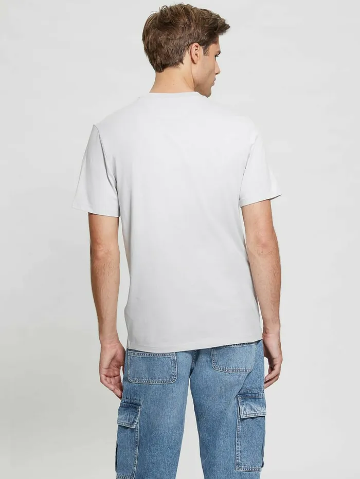 Eco Gaston Logo Tee Marble Grey TShirts and Tanks GUESS Men Eco Gaston Logo Tee Marble Grey TShirts and Tanks GUESS Men