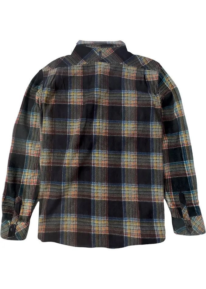 EcoZy Ls Polar Flannel Black Men Shirts and Flannels Vissla EcoZy Ls Polar Flannel Black Men Shirts and Flannels Vissla