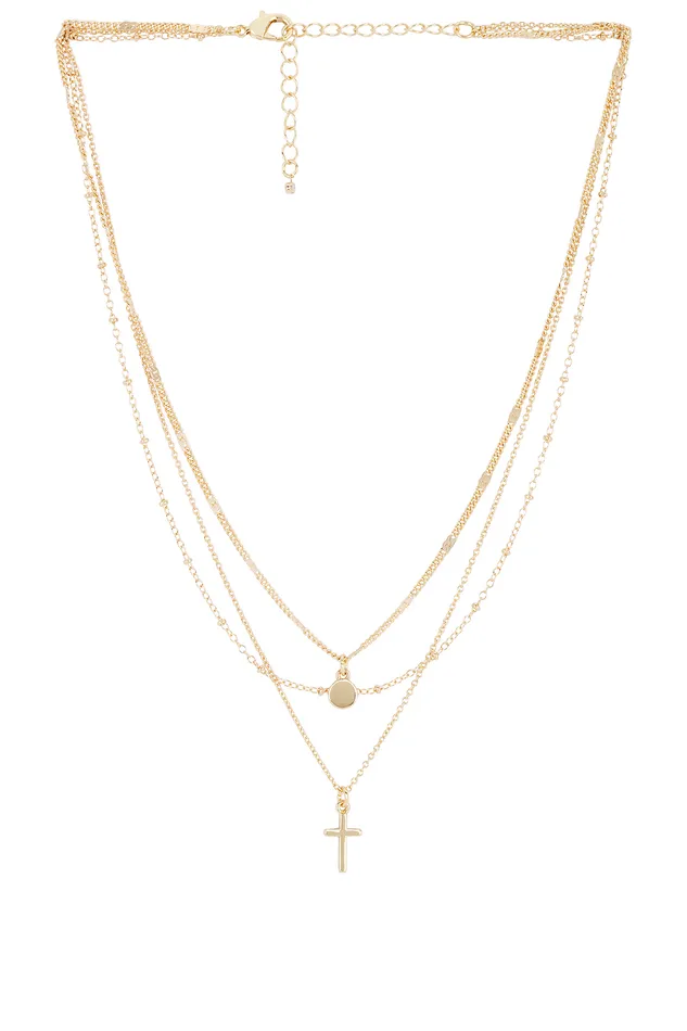 Emery Necklace Gold Women Lovers and Friends Jewelry