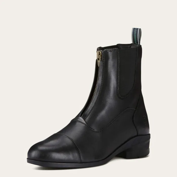 English Riding Boots Men Ariat Heritage IV Zip Paddock Boot Black