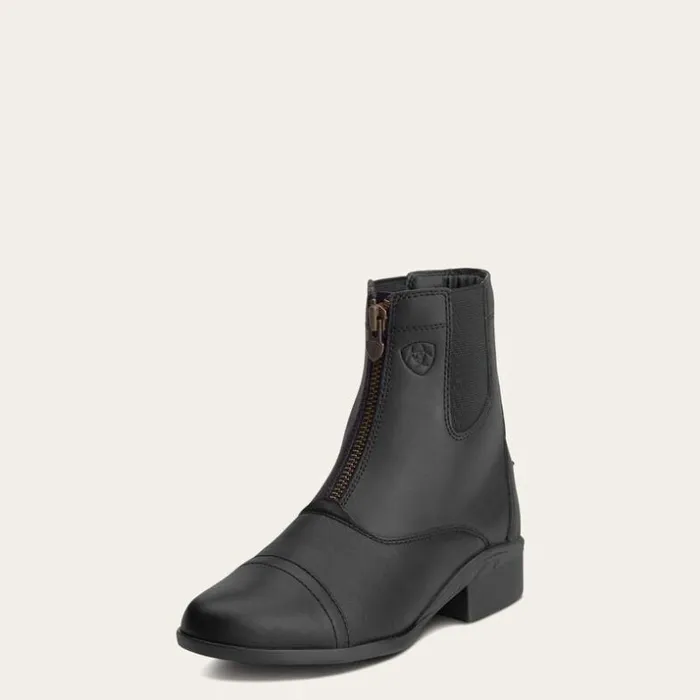 English Riding Boots Women Ariat Women039s Scout Zip Paddock Boot Black