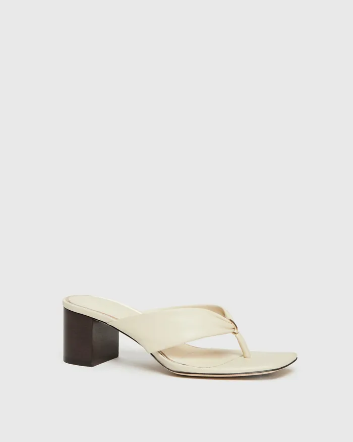 Estelle Sandal 8211 Bone Leather Women Sandals PAIGE