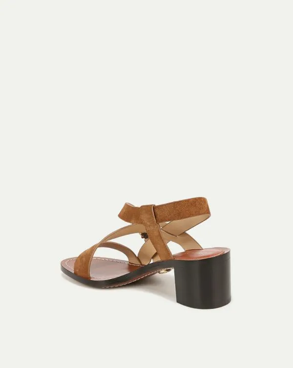 Etta Suede Sandal Hazelwood Women Veronica Beard Shoes Etta Suede Sandal Hazelwood Women Veronica Beard Shoes