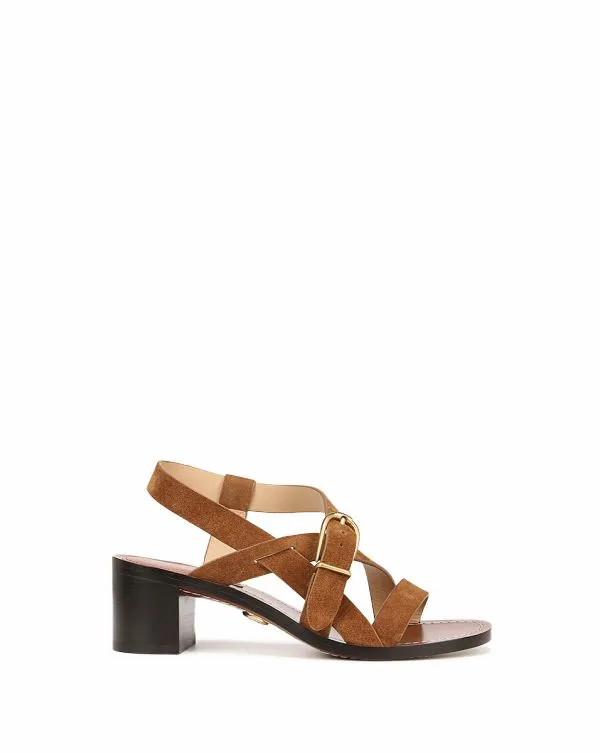 Etta Suede Sandal Hazelwood Women Veronica Beard Shoes Etta Suede Sandal Hazelwood Women Veronica Beard Shoes