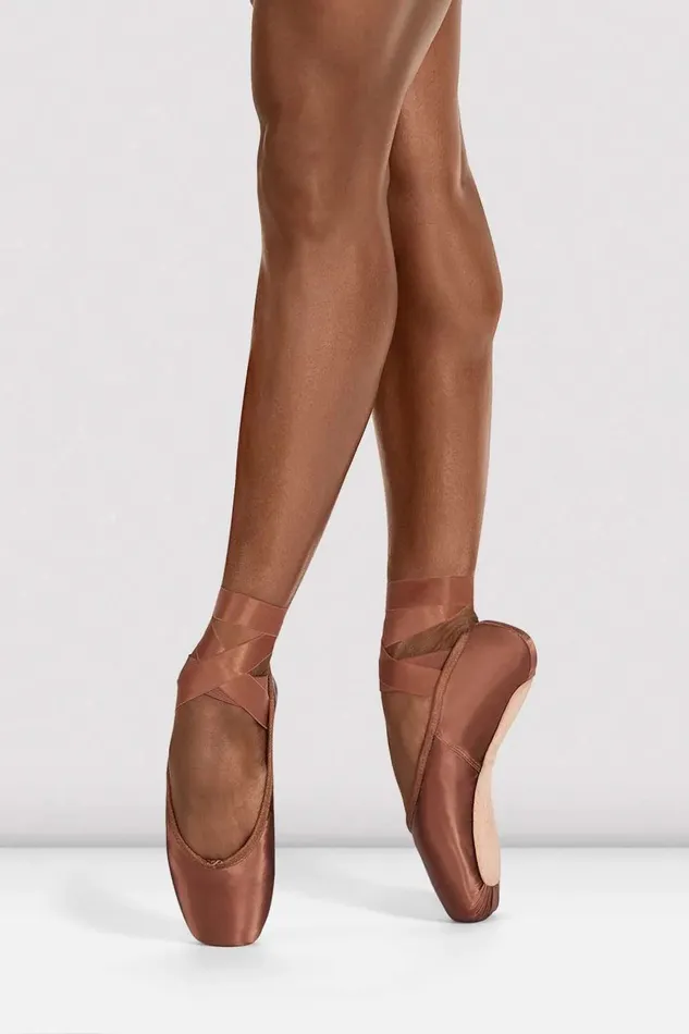 European Balance Pointe Shoes B29 Satin Adult Tonal Footwear Bloch