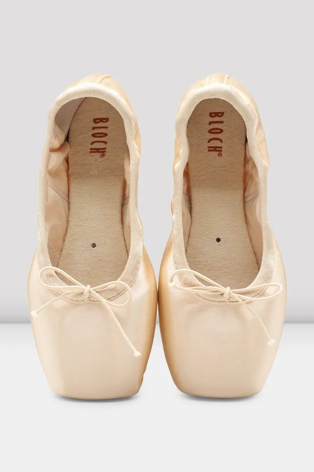 Eurostretch Pointe Shoes Pink Satin Pointe Bloch Adult