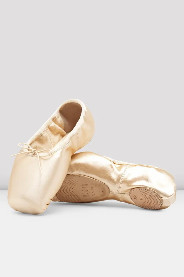 Eurostretch Pointe Shoes Pink Satin Pointe Bloch Adult
