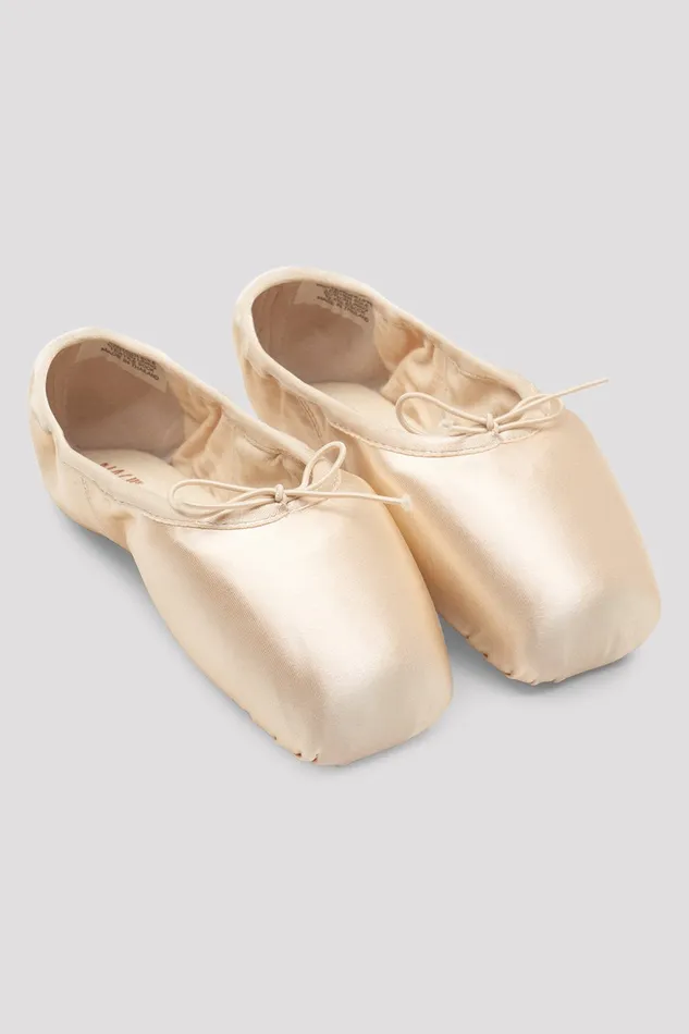 Eurostretch Pointe Shoes Pink Satin Pointe Bloch Adult