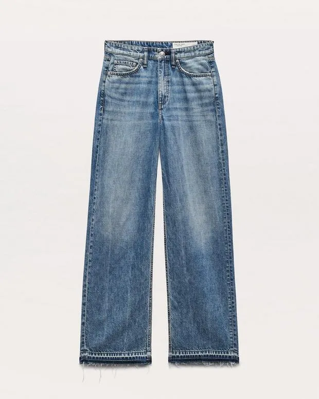 FeatherweightWideLeg and BarrelJeans Women rag and bone Featherweight Logan WideLeg Jeans Orian