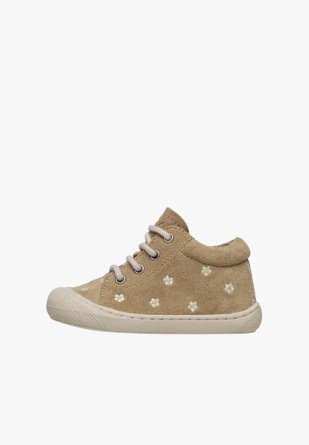Flat Shoes Kids Naturino NATURINO COCOON EMBRDAISIES Beige