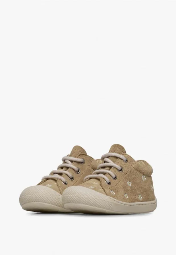 Flat Shoes Kids Naturino NATURINO COCOON EMBRDAISIES Beige Flat Shoes Kids Naturino NATURINO COCOON EMBRDAISIES Beige