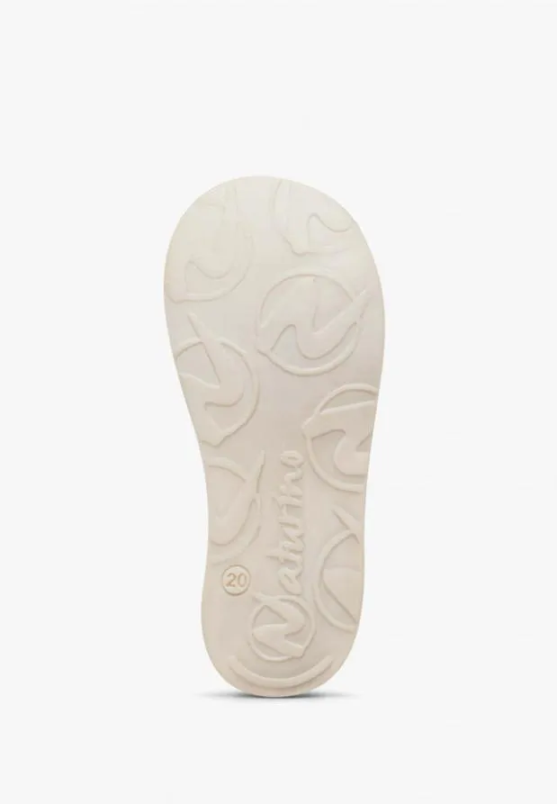 Flat Shoes Kids Naturino NATURINO COCOON Greyblue Flat Shoes Kids Naturino NATURINO COCOON Greyblue