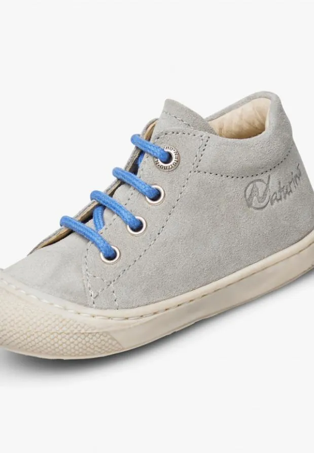 Flat Shoes Kids Naturino NATURINO COCOON Greyblue Flat Shoes Kids Naturino NATURINO COCOON Greyblue