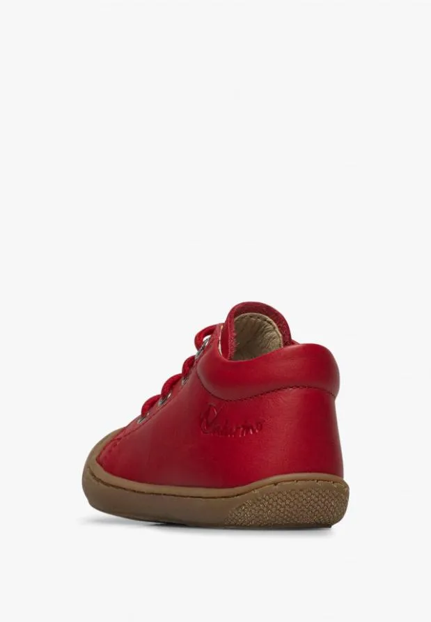 Flat Shoes Kids Naturino NATURINO COCOON Redbrown Flat Shoes Kids Naturino NATURINO COCOON Redbrown