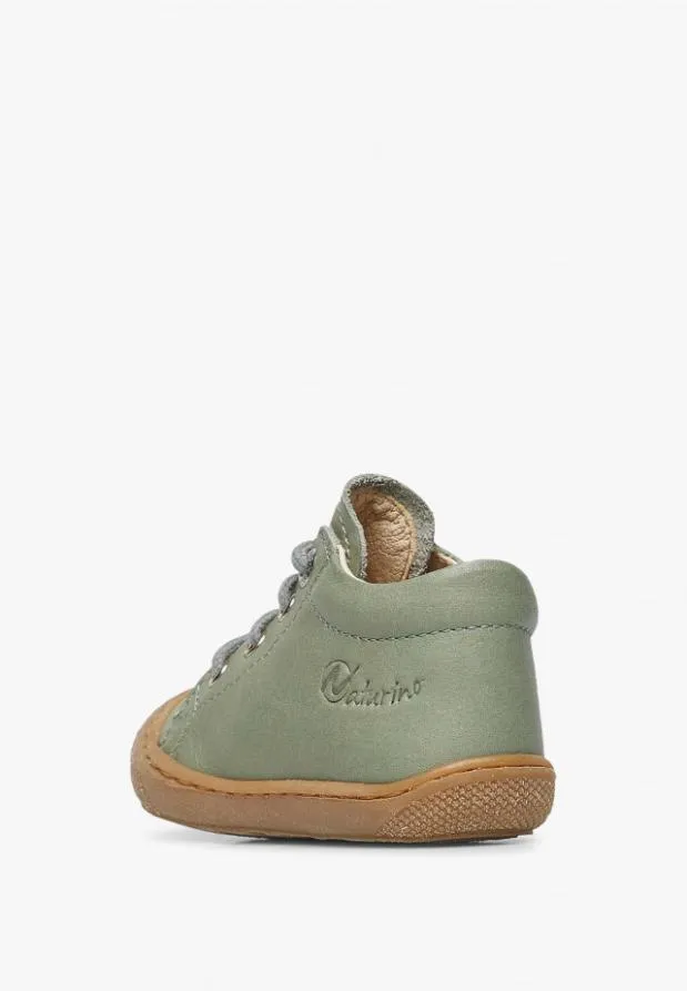 Flat Shoes Kids Naturino NATURINO COCOON Sage Flat Shoes Kids Naturino NATURINO COCOON Sage