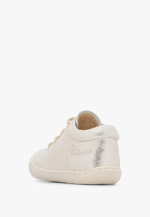 Flat Shoes Kids Naturino NATURINO COCOON Silver Flat Shoes Kids Naturino NATURINO COCOON Silver