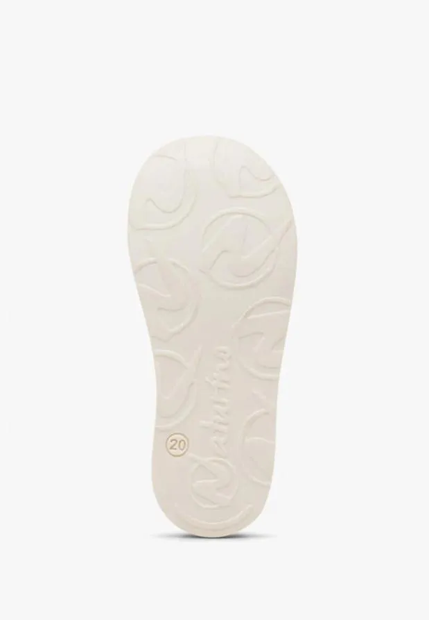 Flat Shoes Kids Naturino NATURINO COCOON Silver Flat Shoes Kids Naturino NATURINO COCOON Silver