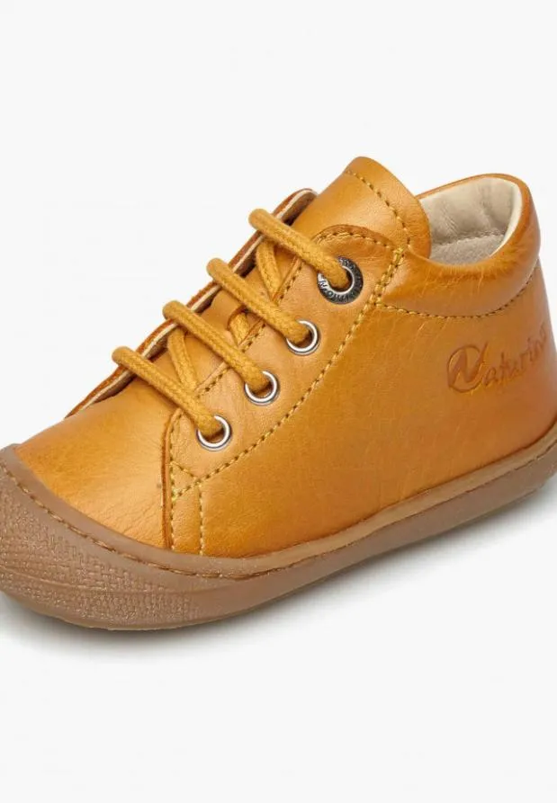 Flat Shoes Kids Naturino NATURINO COCOON Tan Flat Shoes Kids Naturino NATURINO COCOON Tan