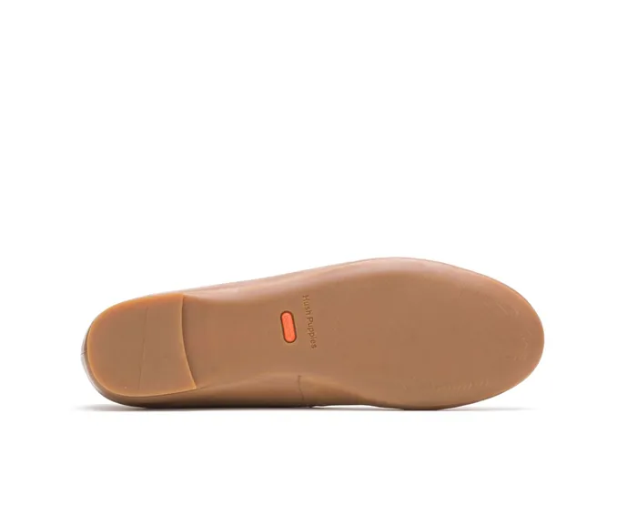 Flats and SlipOns Kendal Ballet Perfect Fit Tan Leather 8211 Hush Puppies Women Flats and SlipOns Kendal Ballet Perfect Fit Tan Leather 8211 Hush Puppies Women