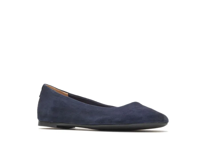 Flats and SlipOns Women Hush Puppies Kendal Ballet Perfect Fit Navy Suede Flats and SlipOns Women Hush Puppies Kendal Ballet Perfect Fit Navy Suede