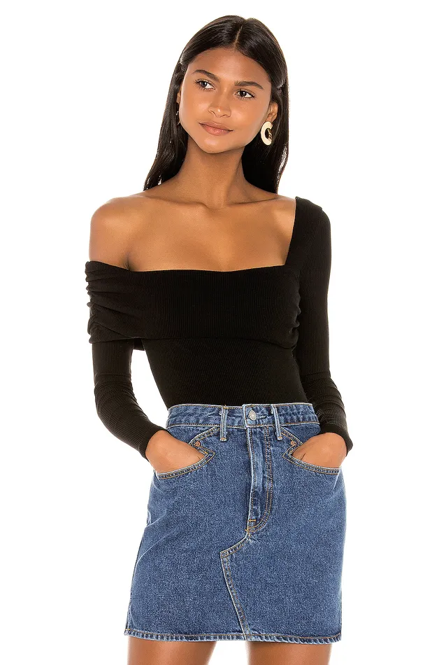Florence Bodysuit Black Women Lovers and Friends Tops