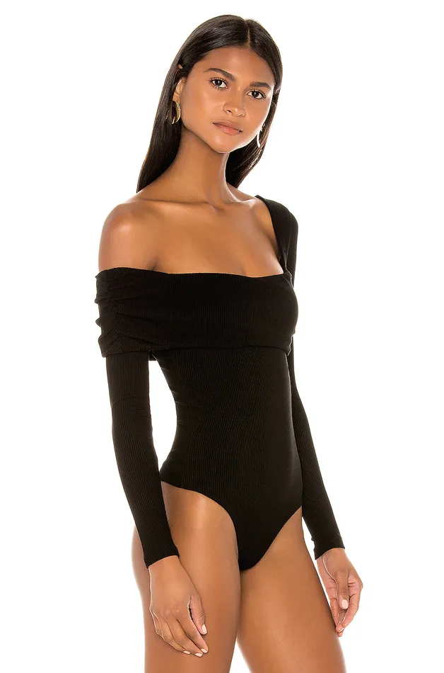 Florence Bodysuit Black Women Lovers and Friends Tops Florence Bodysuit Black Women Lovers and Friends Tops