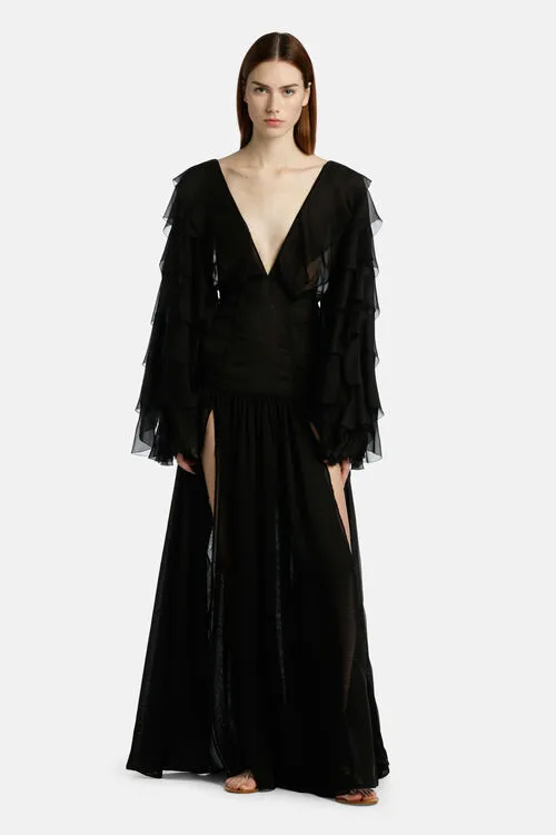 Formal Dresses Ponteggio Ponteggio Black Luisa Spagnoli Women
