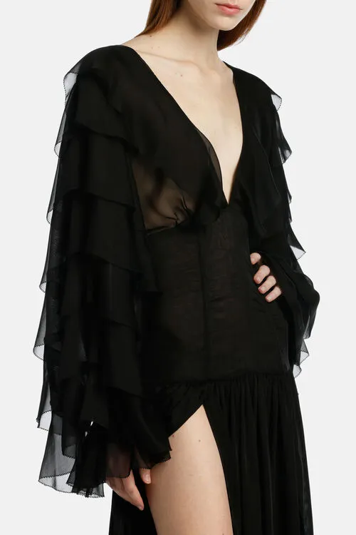 Formal Dresses Ponteggio Ponteggio Black Luisa Spagnoli Women Formal Dresses Ponteggio Ponteggio Black Luisa Spagnoli Women