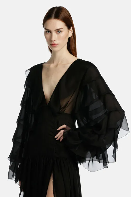 Formal Dresses Ponteggio Ponteggio Black Luisa Spagnoli Women Formal Dresses Ponteggio Ponteggio Black Luisa Spagnoli Women