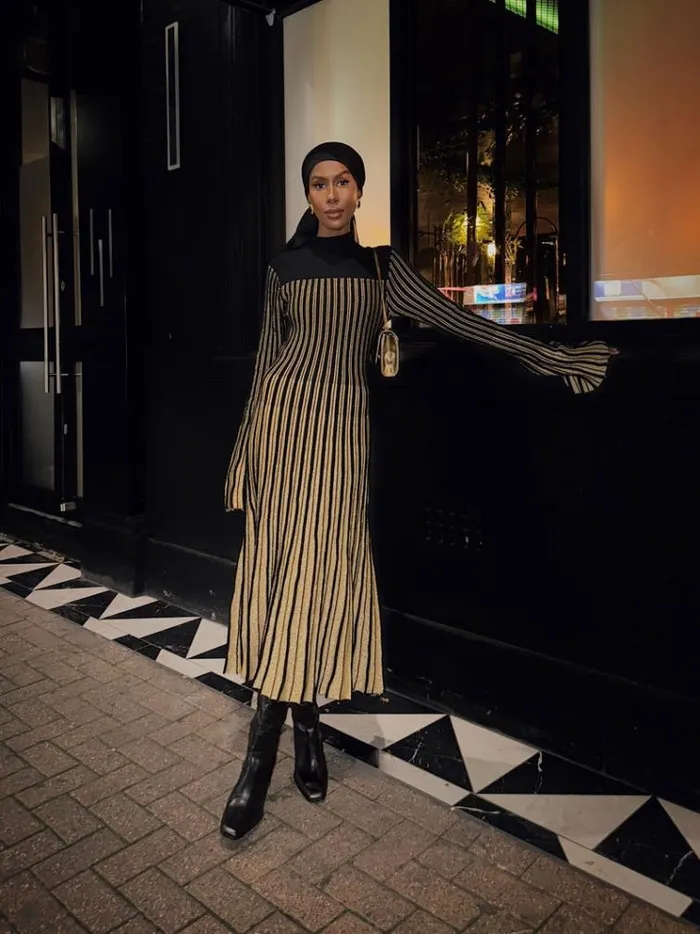 French Connection Dresses Journee Mari Lurex Long Sleeve Dress Blackout 8211 Woman French Connection Dresses Journee Mari Lurex Long Sleeve Dress Blackout 8211 Woman
