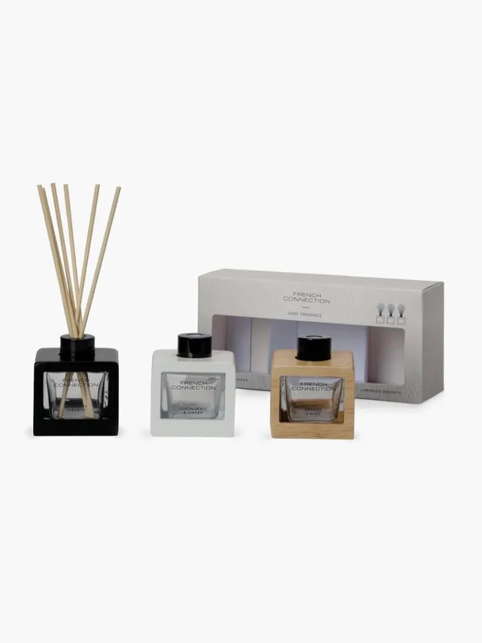 French Connection Home Accessories Signature Diffuser Set Of 3 Natural 8211 Home French Connection Home Accessories Signature Diffuser Set Of 3 Natural 8211 Home