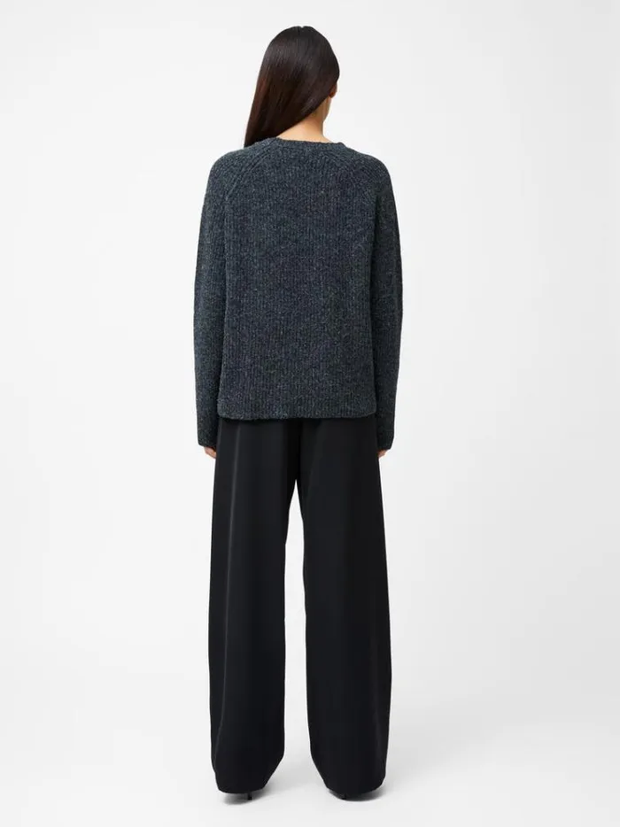 French Connection Jumpers and Cardigans Raglan Sleeve Jumper Charcoal 8211 Woman