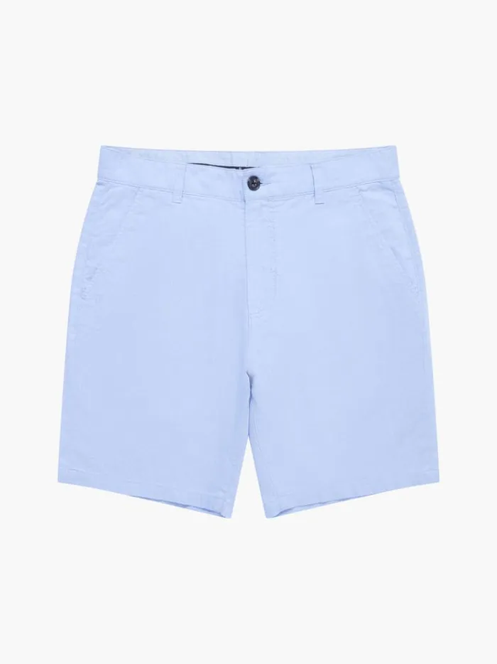 French Connection Shorts Soft Tailored Shorts Light Blue 8211 Man