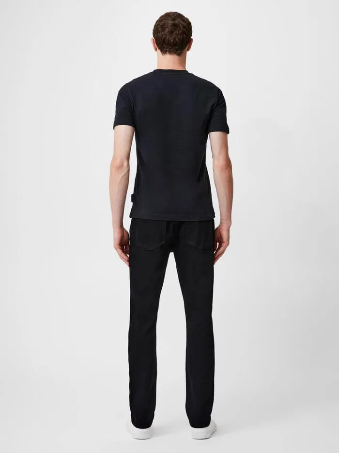 French Connection TShirts and Polo Shirts Embroidered Evolution Graphic TShirt Black 8211 Man