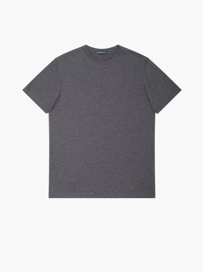 French Connection TShirts and Polo Shirts Organic Cotton Classic TShirt Charcoal Mel 8211 Man