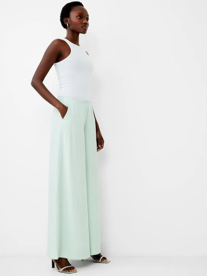 French Connection Trousers Barbara Trousers Subtle Green 8211 Woman
