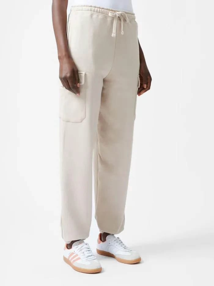 French Connection Trousers Cargo Joggers Lgt Stone 8211 Woman